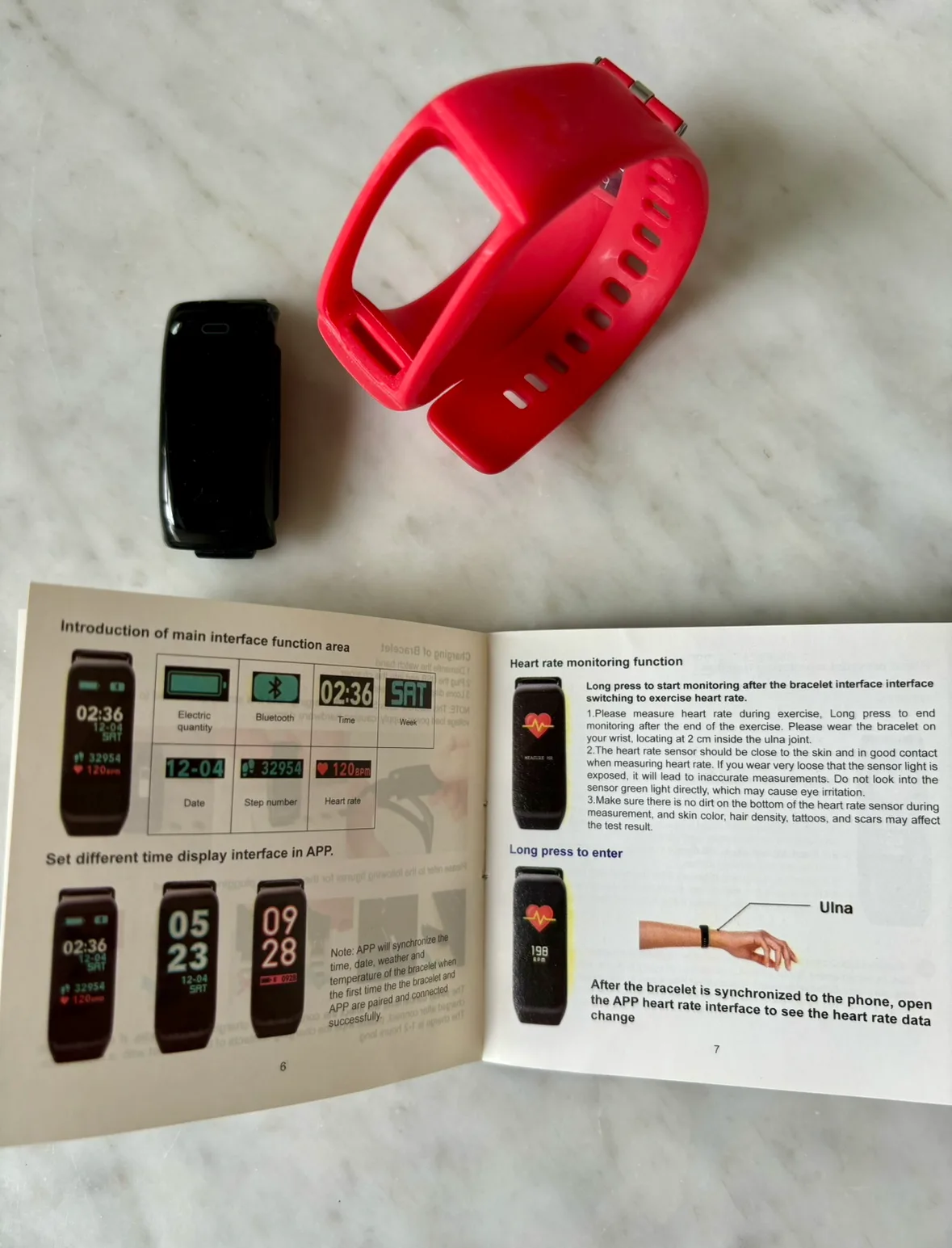 Fitness Tracker Smart Bracelet image indicator(5)
