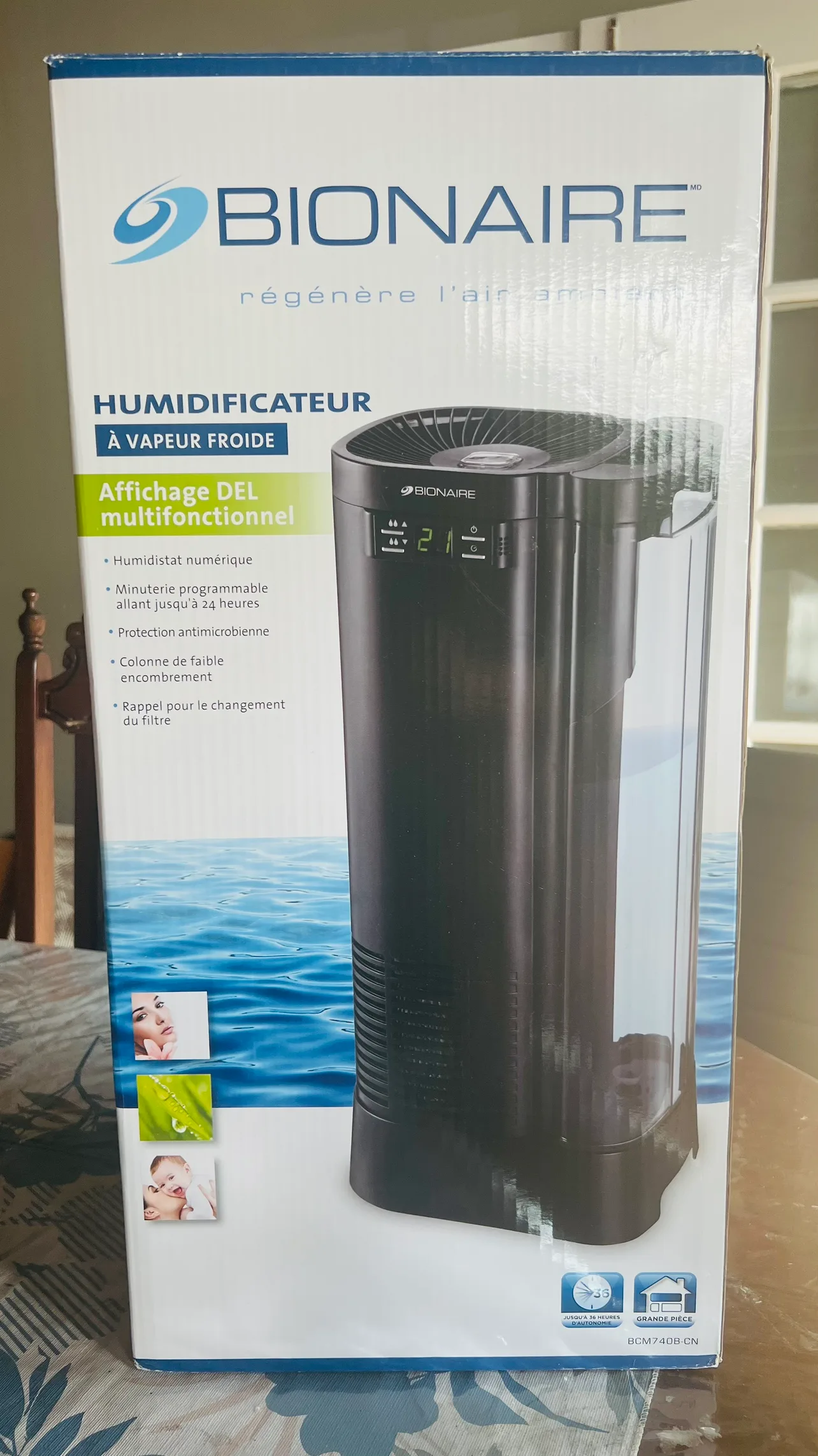 Bionaire Humidifier image indicator(2)