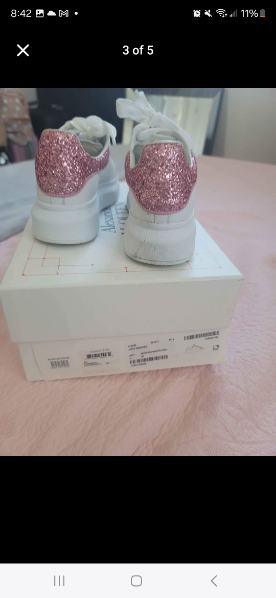Alexander McQueen Glitter Sneakers