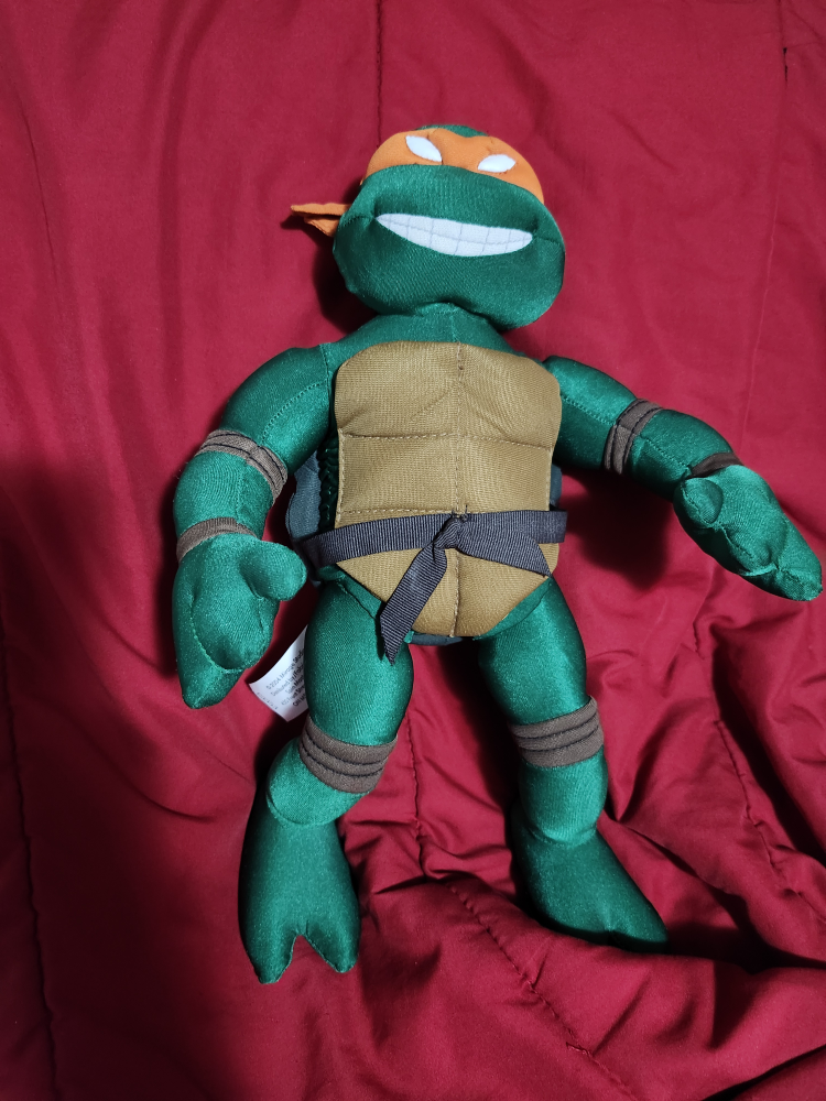 $20 spin master ninja turtles plush 12" - photo 2