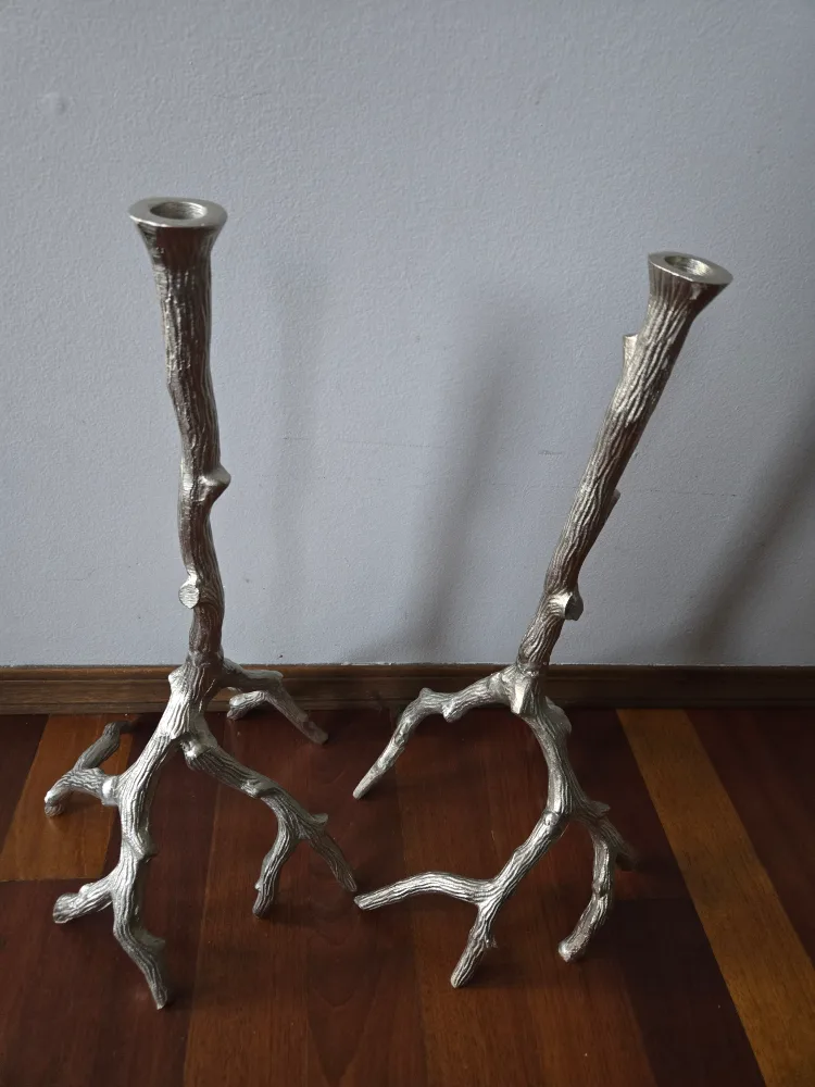 Silver Branch Candle Holders image indicator(3)