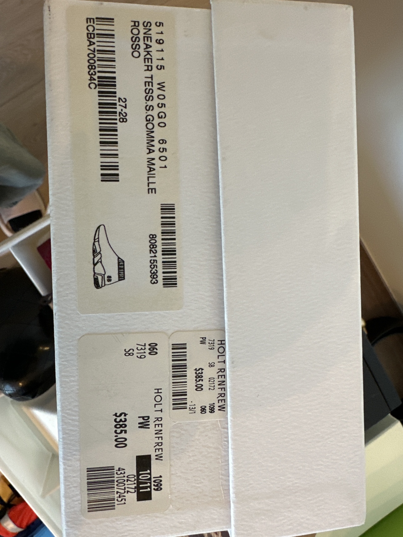 Red Balenciaga Speed Trainers - photo 4