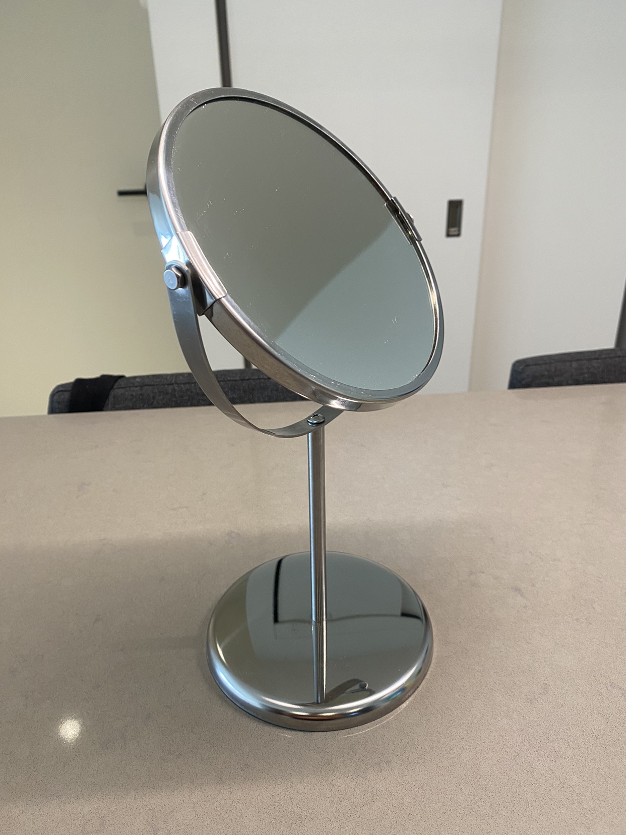 Mirror, stainless steel