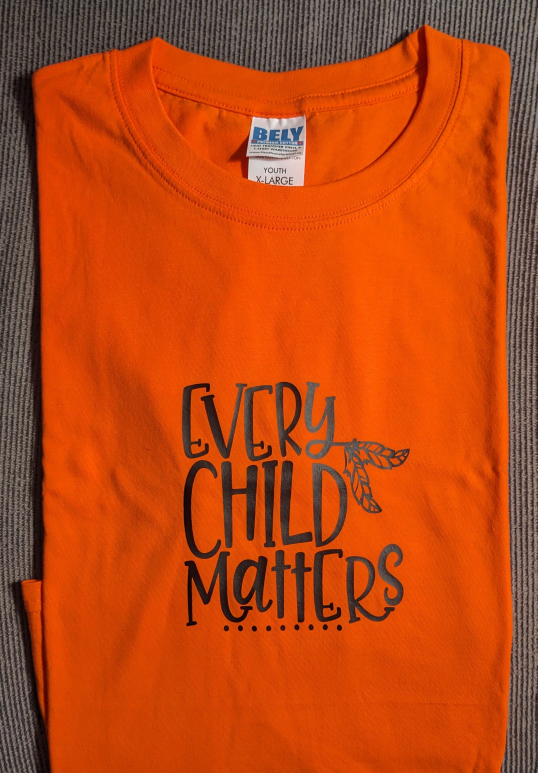 Youth X-Large Orange "Every Child Matters" T-Shirt