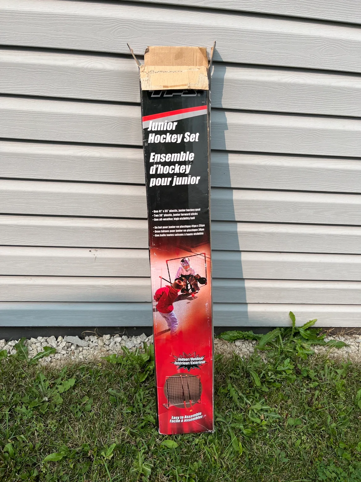 Junior Hockey Net and Sticks thumbnail