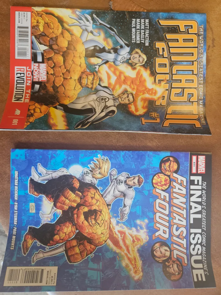 Marvel Avengers and Fantastic Four Comics thumbnail