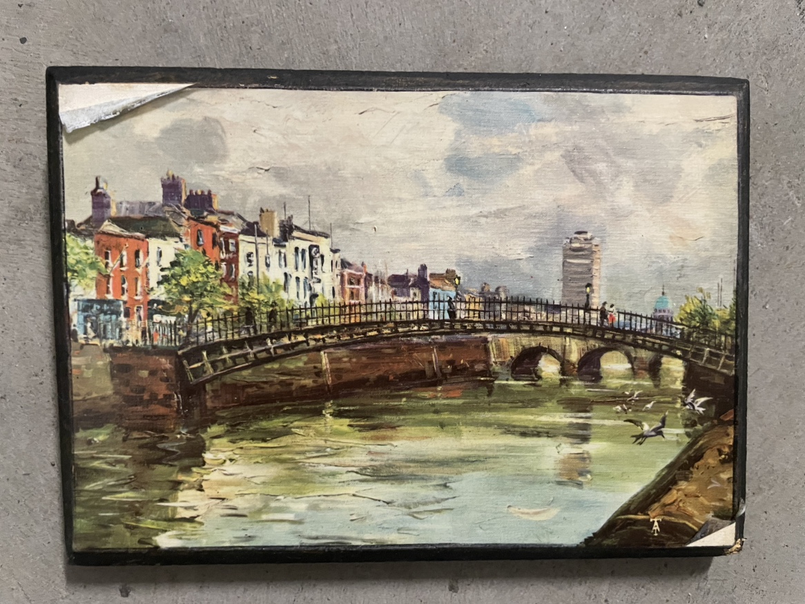 Irish Postcard Art 4x6”
