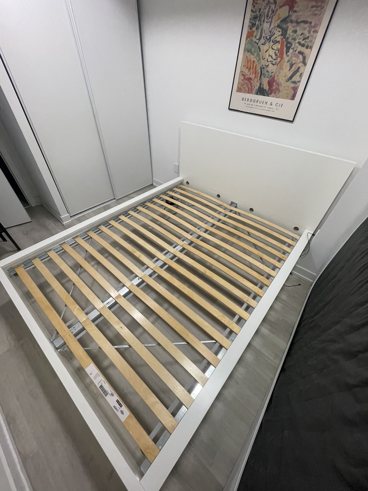 Ikea Malm Queen Size Bed Frame and Base - photo 2