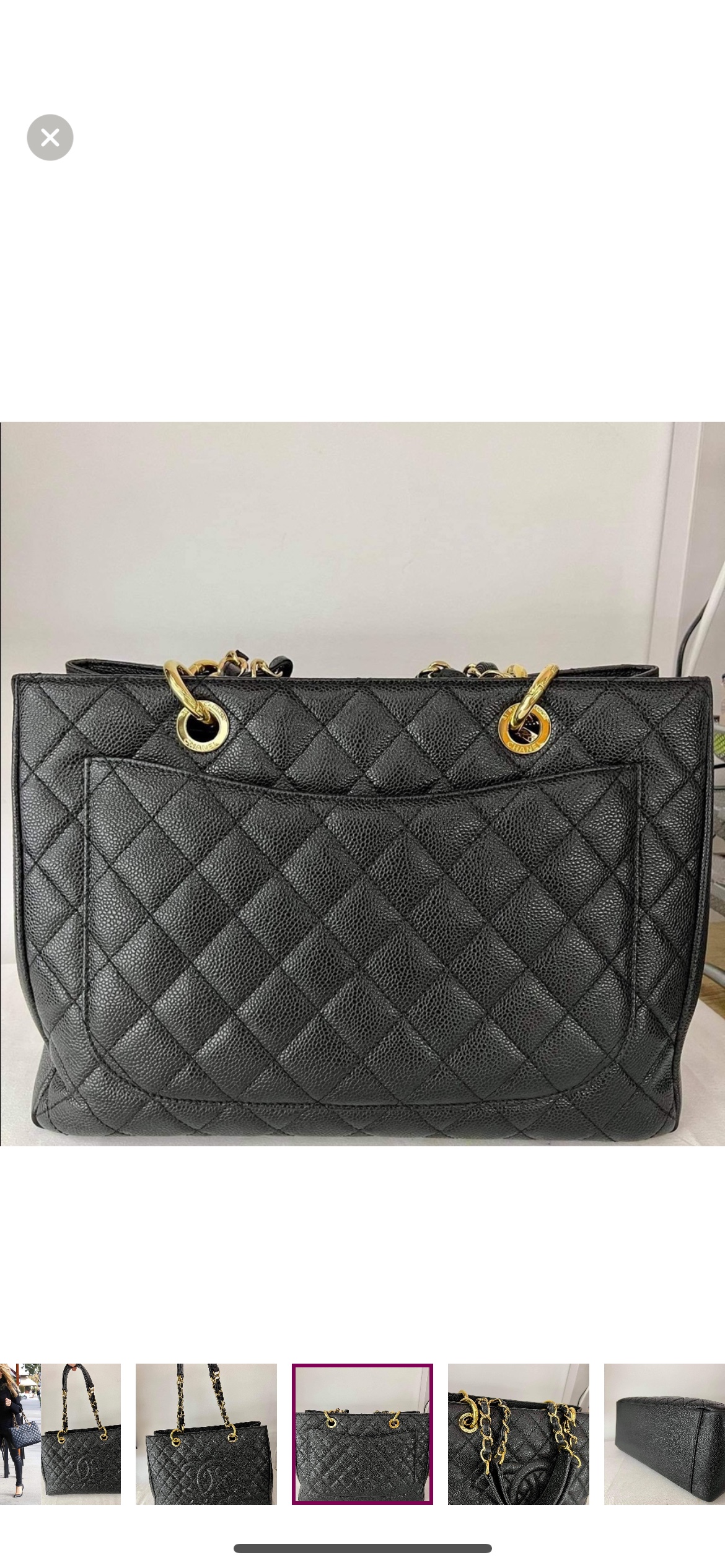 Chanel GST Black Caviar - photo 2