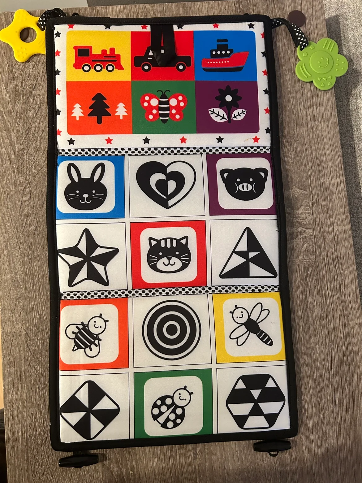 Tummy time mirror and pictures image indicator(5)