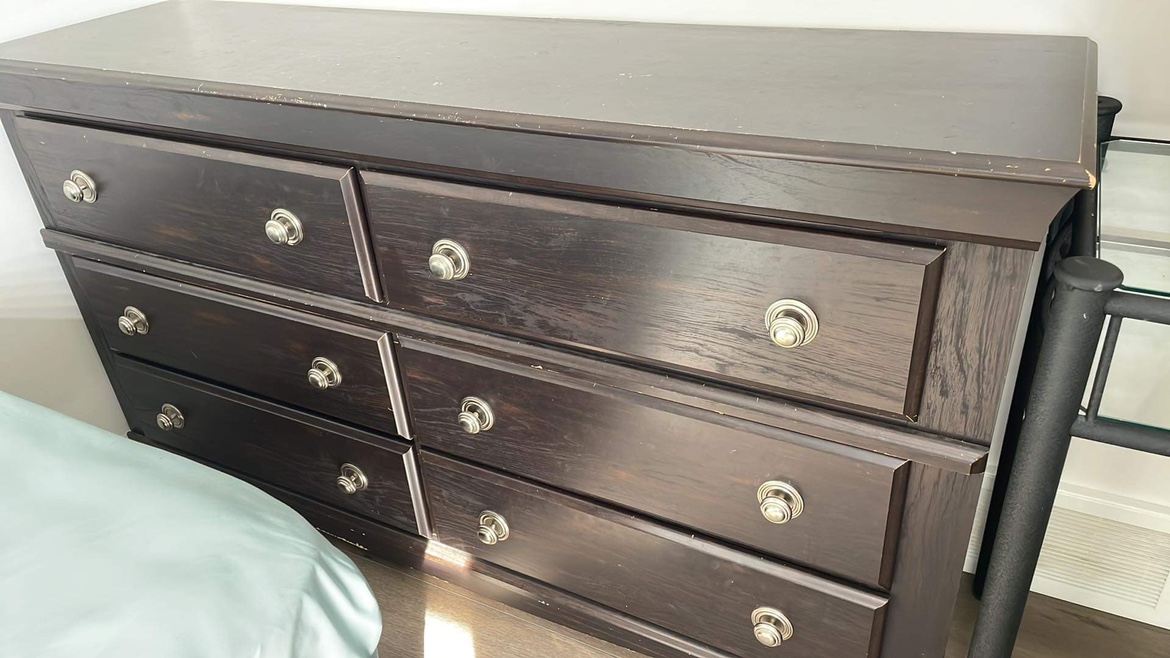 Dark Brown Dresser #freecycle
