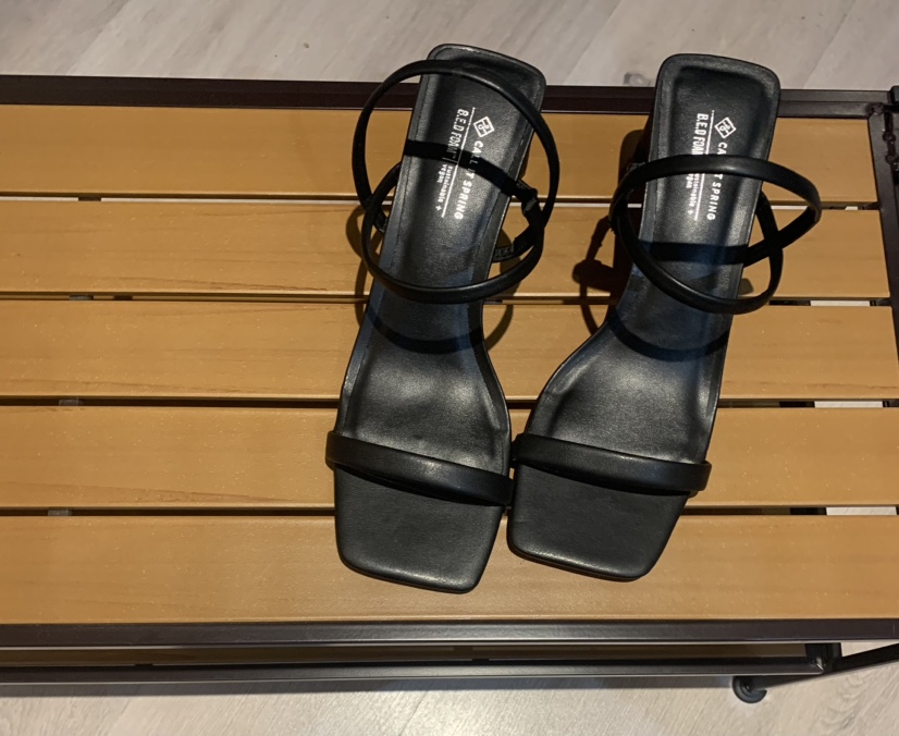 Black Block Heel Sandals - photo 3