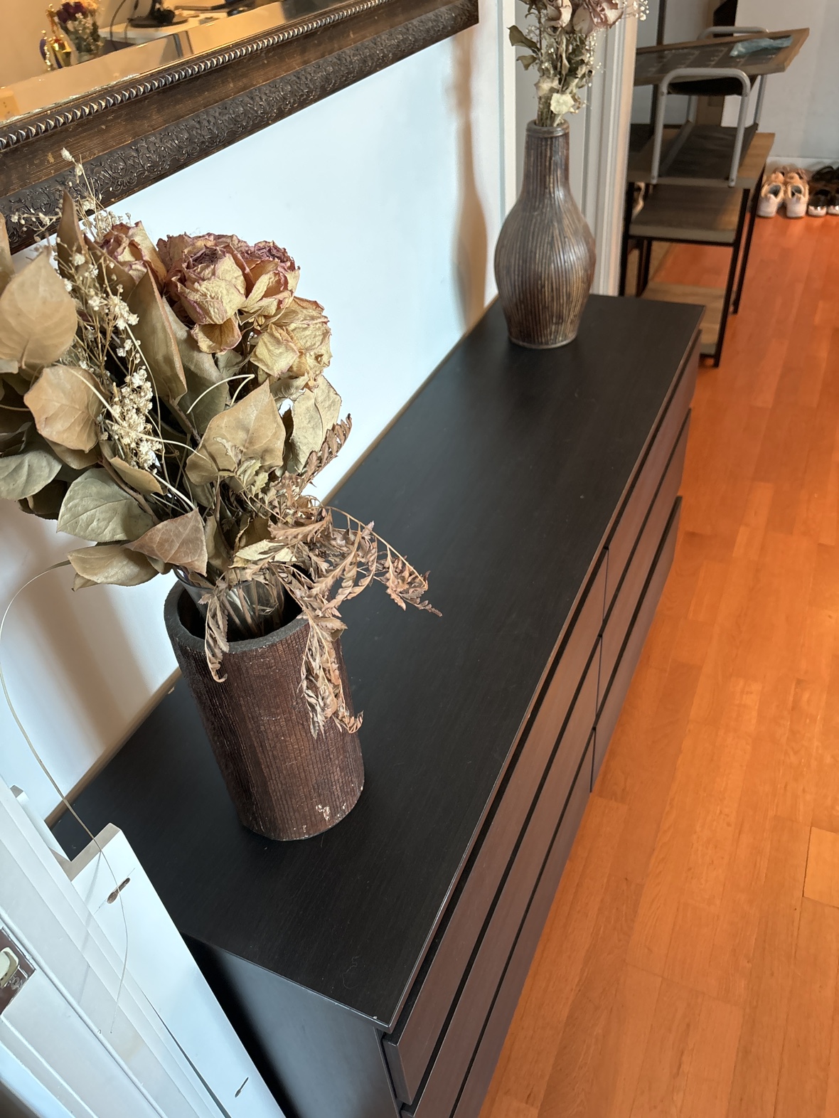 Black 6 Drawer Dresser - photo 2