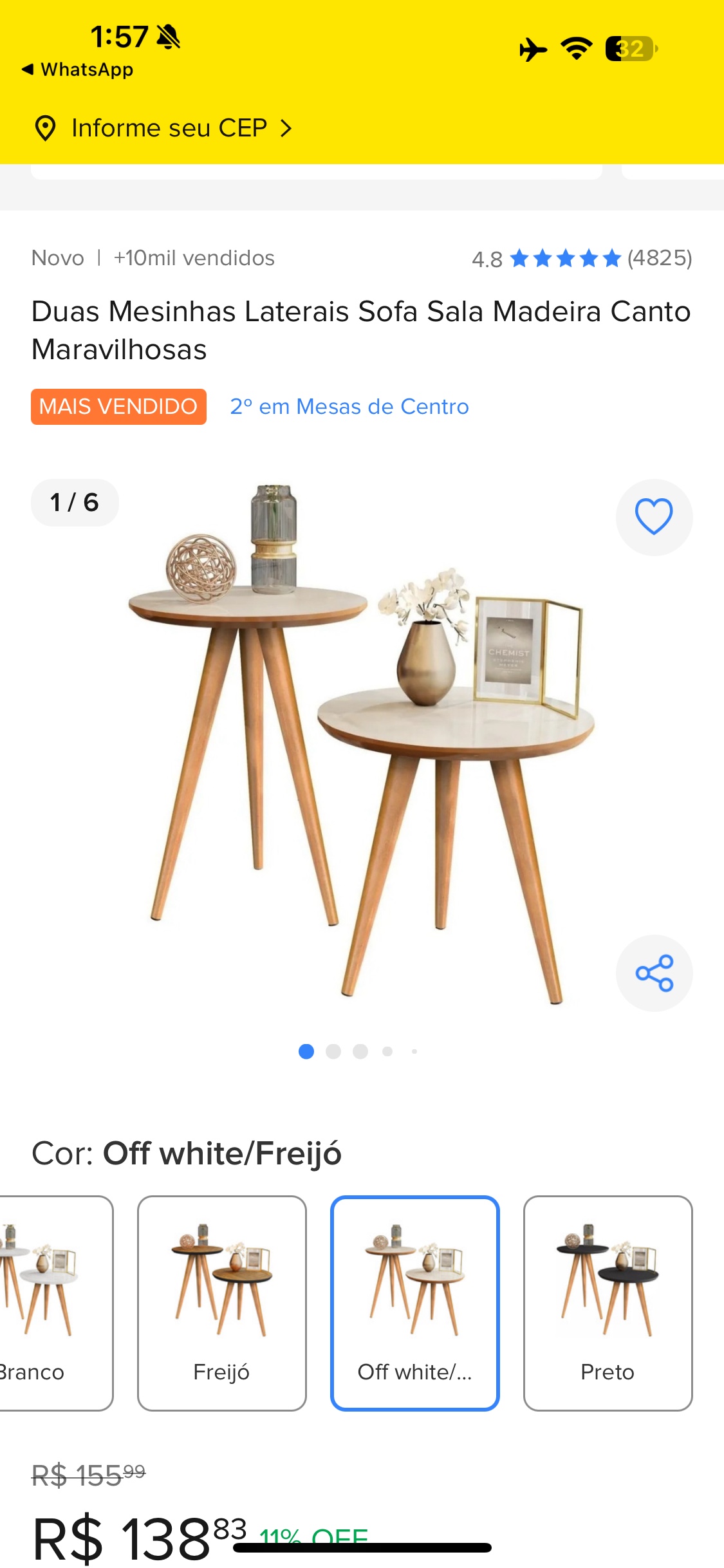 Side table from Brasil - photo 4