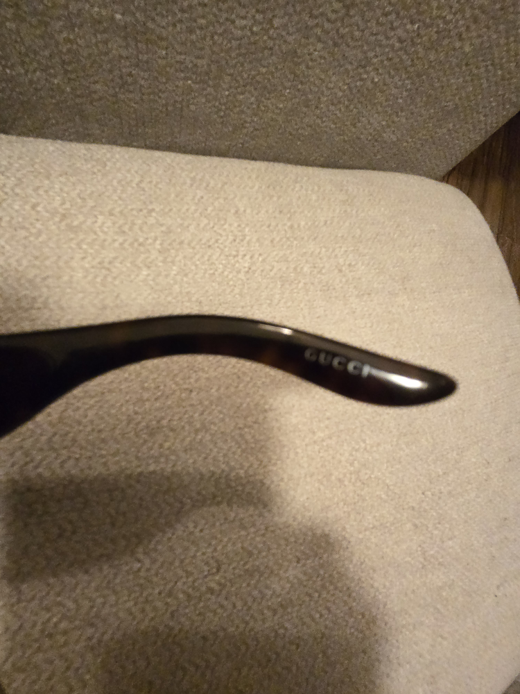 authentic unisex Gucci sunglasses chocolate brown frames - photo 2