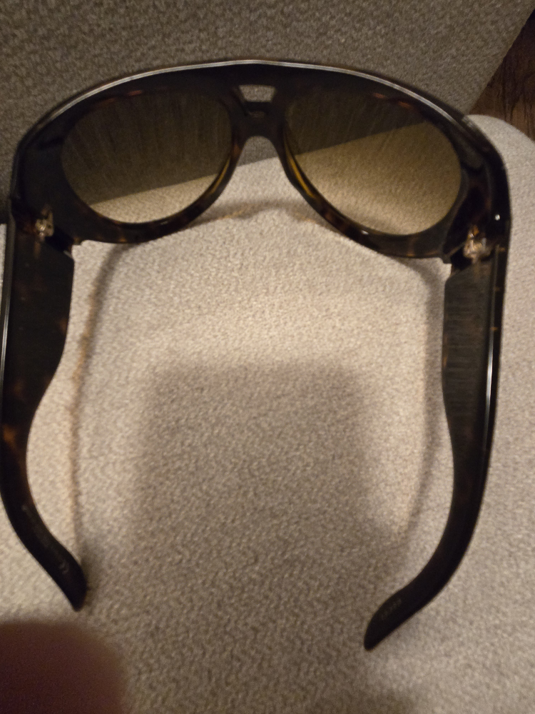 authentic unisex Gucci sunglasses chocolate brown frames - photo 3