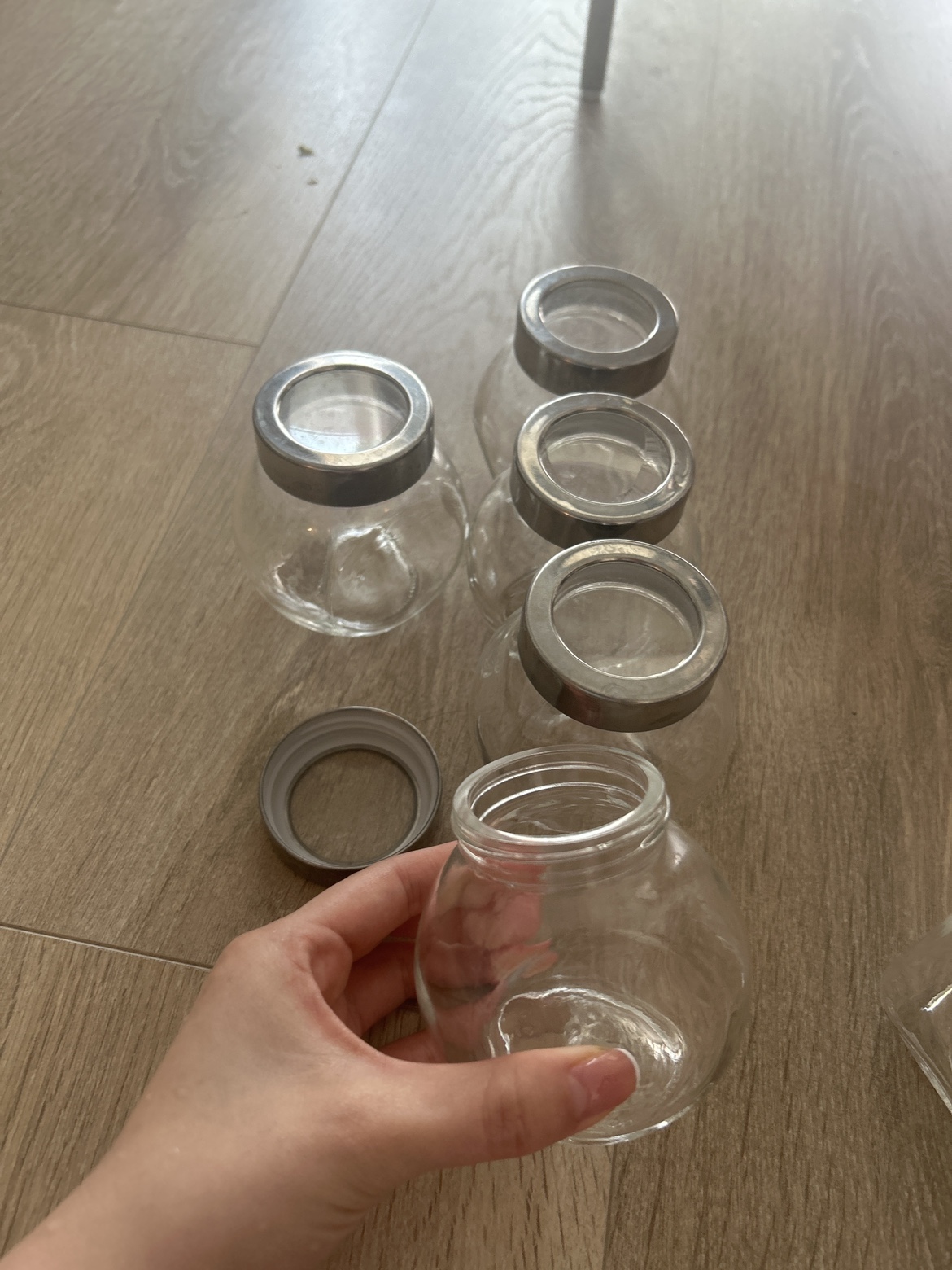 Glass Storage Jars - photo 4