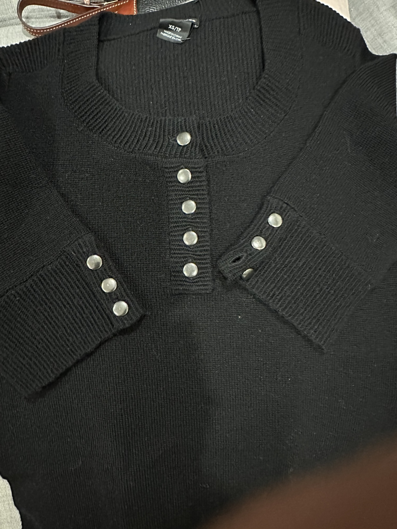 Club Monaco Black Sweater Dress