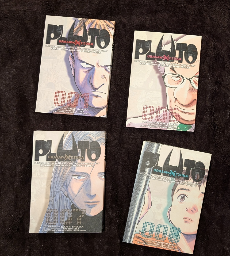 Pluto Volumes 1, 6, 7 & 8