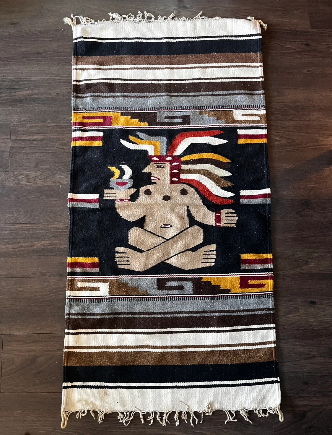 Authentic Mexican Woven Wall Hanging thumbnail
