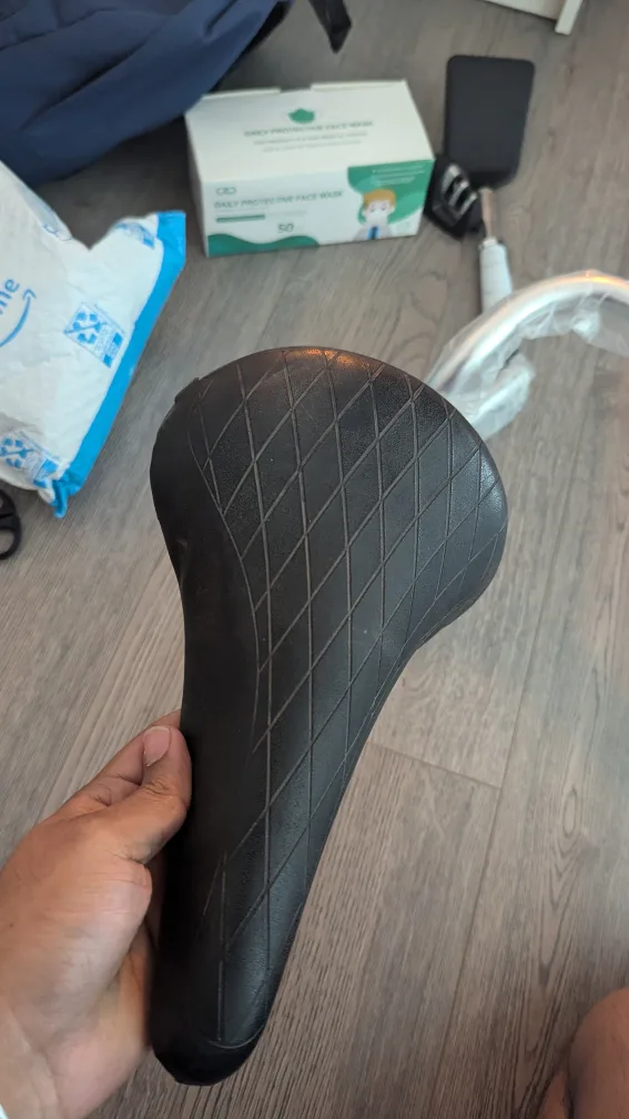 Vintage bike seat cushioned - Raleigh thumbnail
