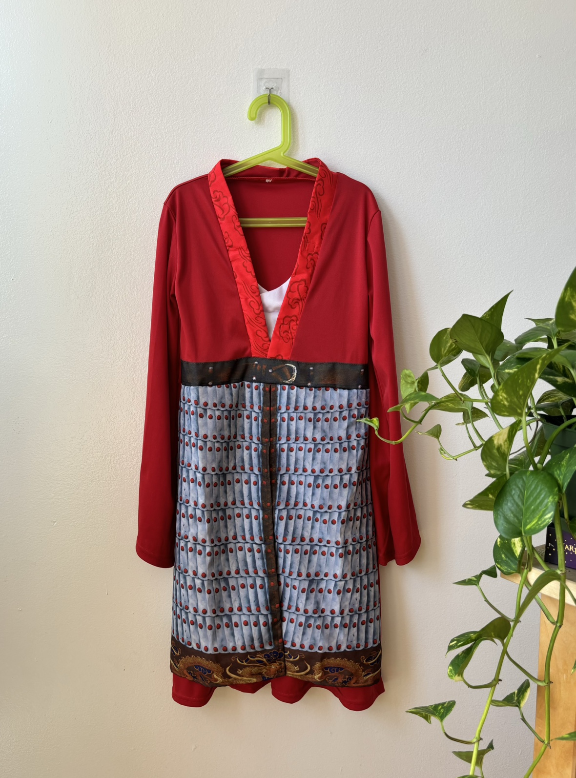 Mulan Halloween Costume, good for kid  around 125-130cm!🥰💕 - photo 3