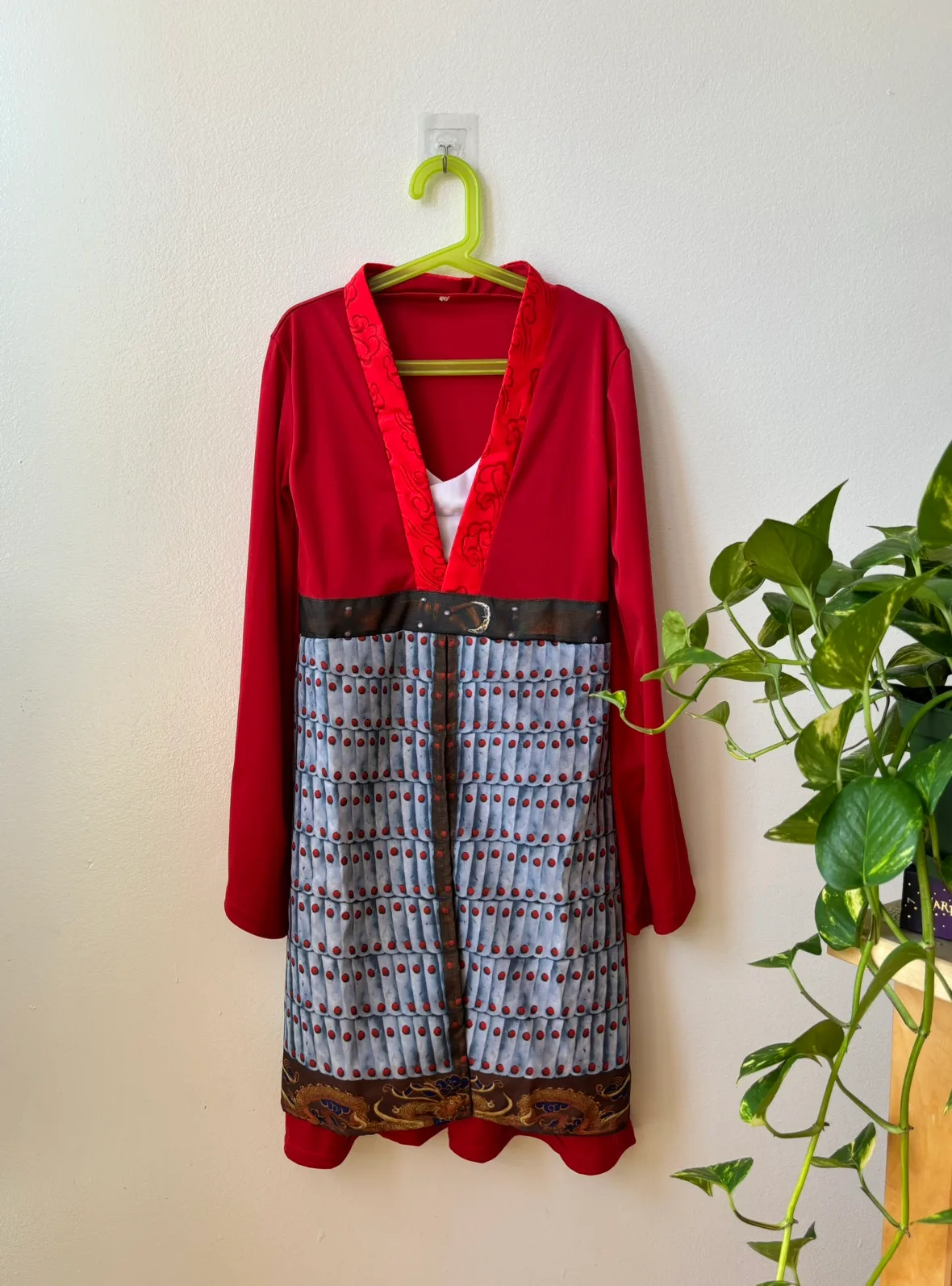 Mulan Halloween Costume, good for kid  around 125-130cm!🥰💕 image indicator(3)