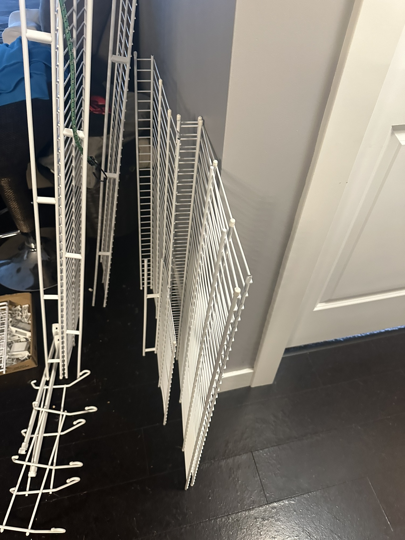 White Wire Shelving System