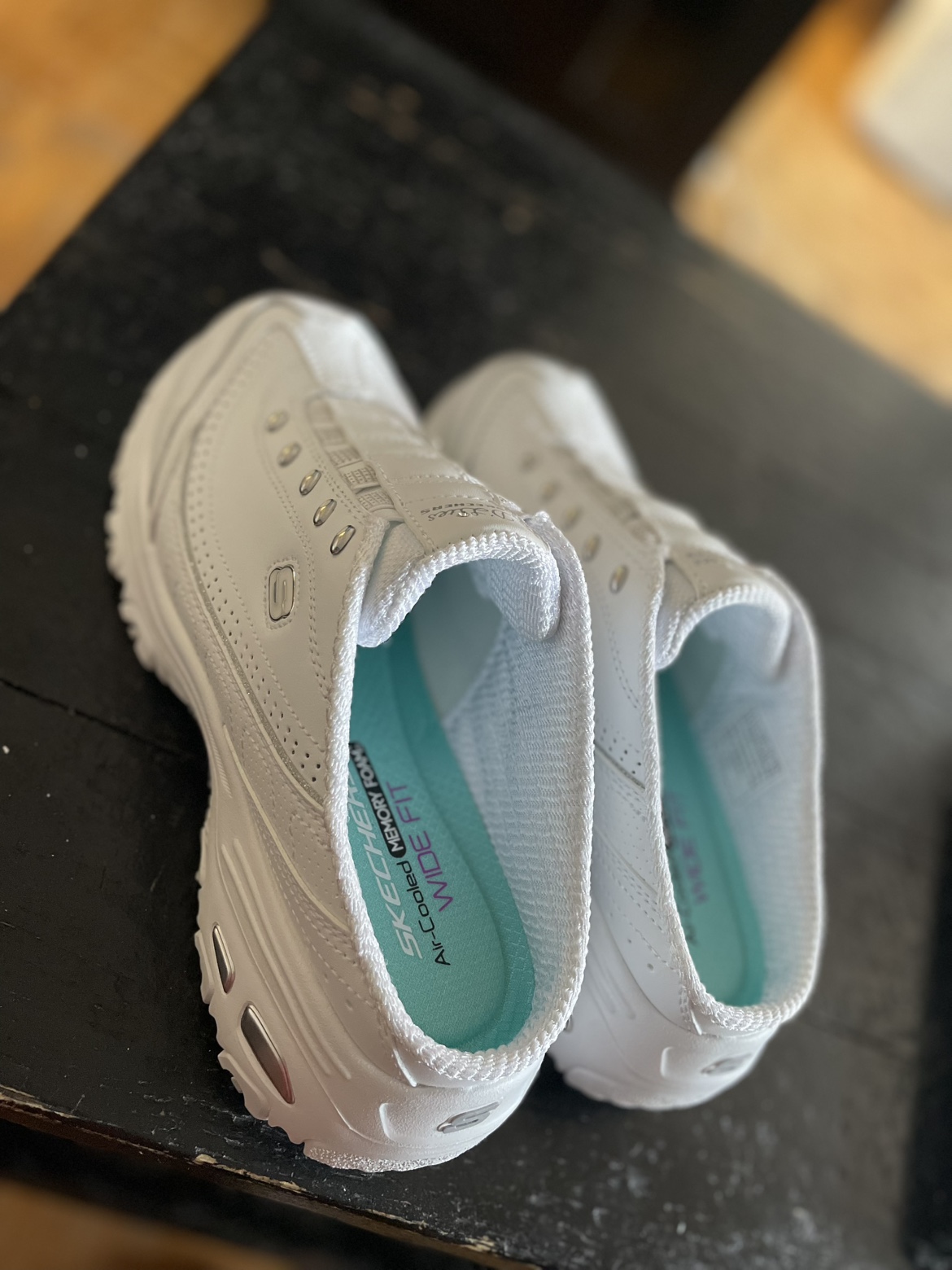 Skechers Women's White Clogs