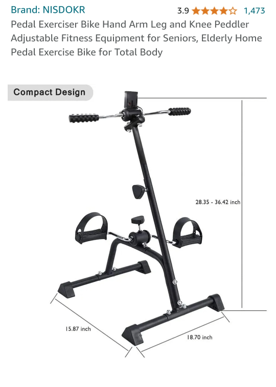 NEW Hand and Foot Exercise Machine