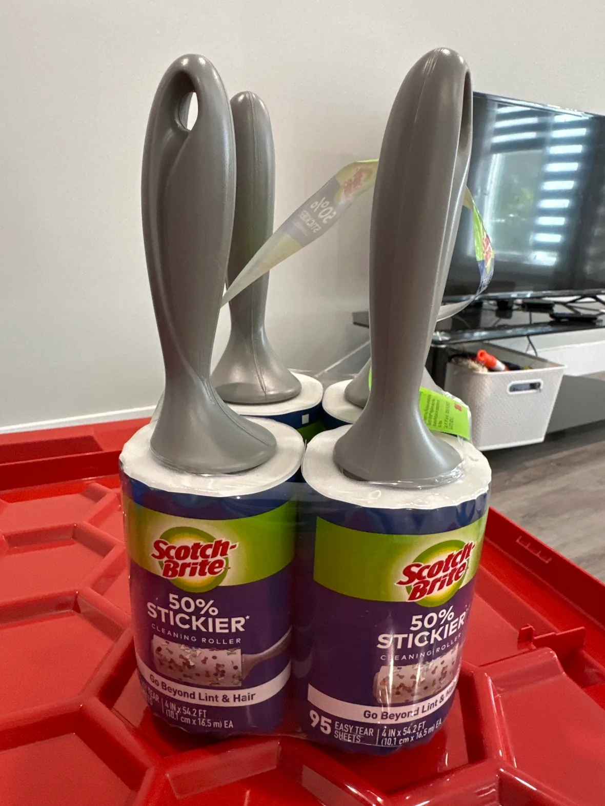 Scotch-Brite 50% Stickier Cleaning Rollers thumbnail