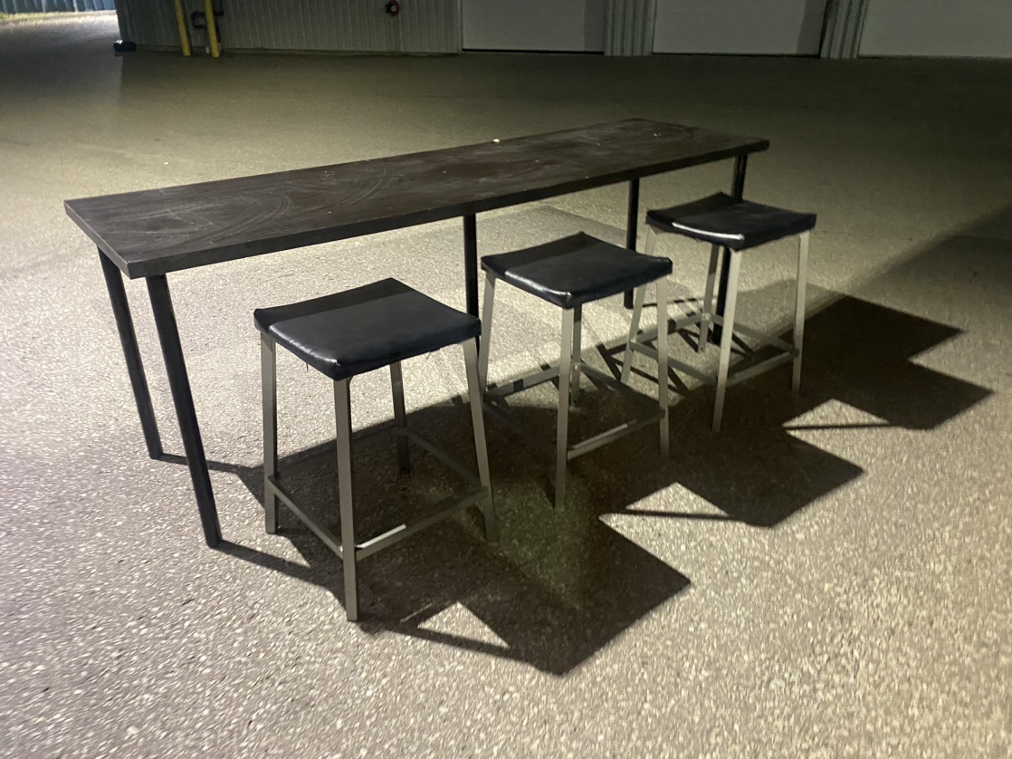 Bar Table and Stools Set - photo 2