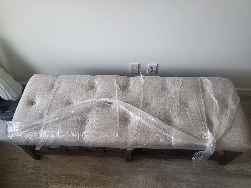 Upholstered Bench with Storage