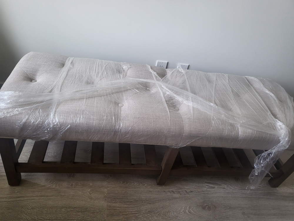 Upholstered Bench with Storage - photo 3