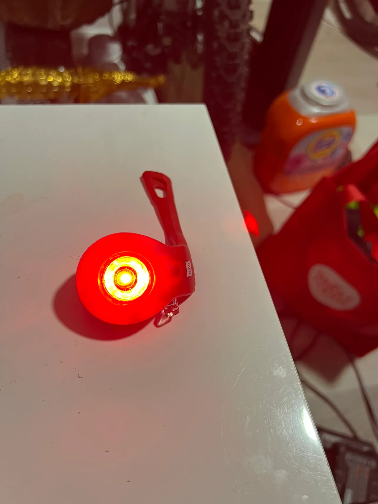 Bike rear red light thumbnail
