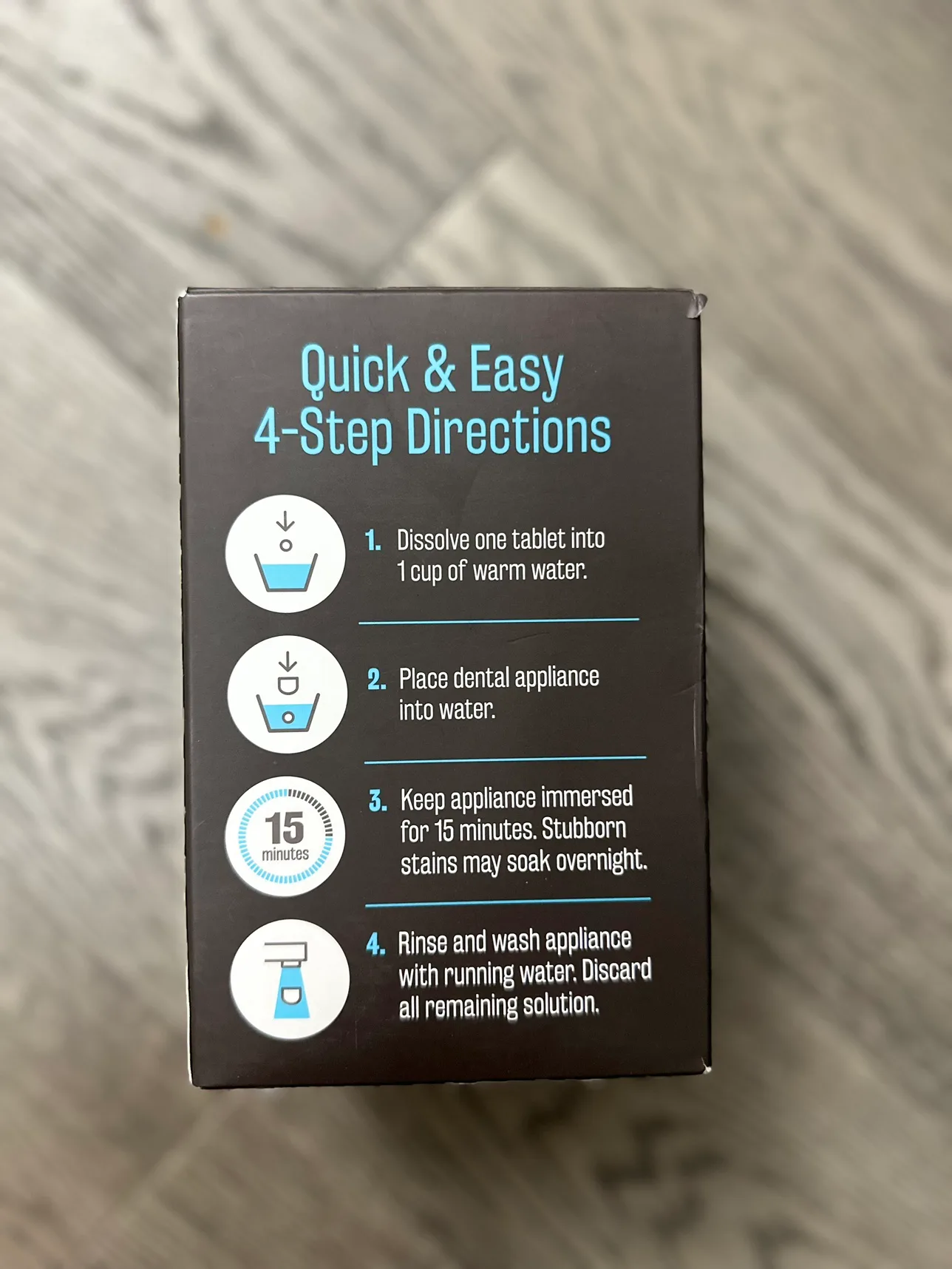 M3 Naturals Extra Strength Retainer Cleaner image indicator(4)