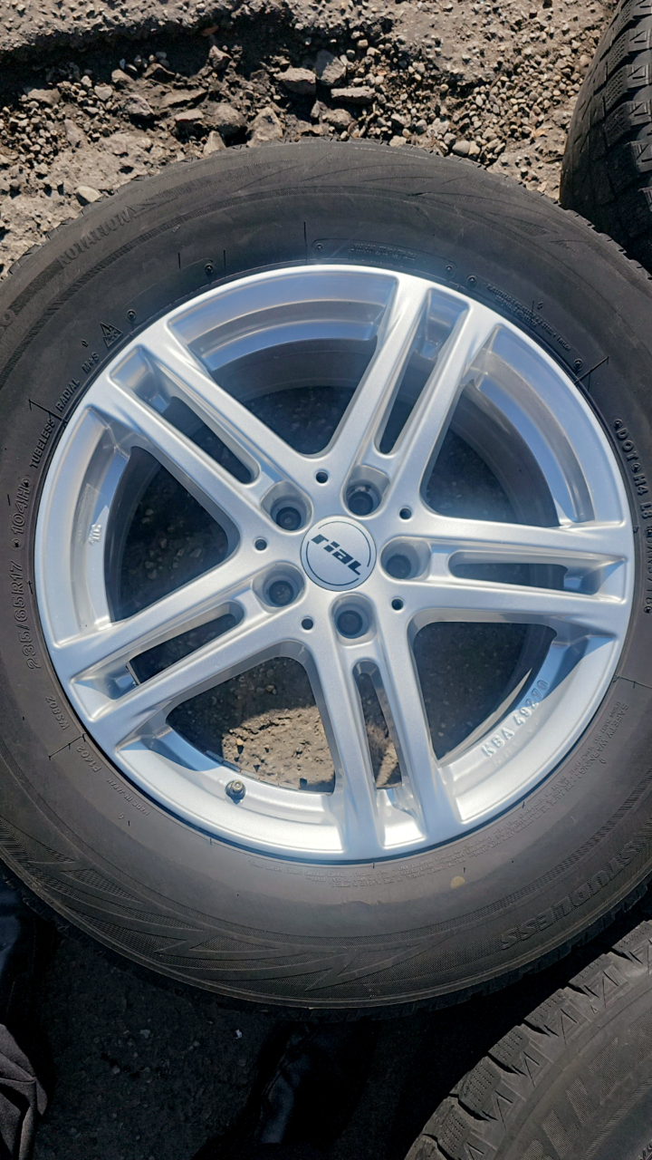 Set of 4 17 Inch Rial Wheels with Tires 5x108 - photo 3