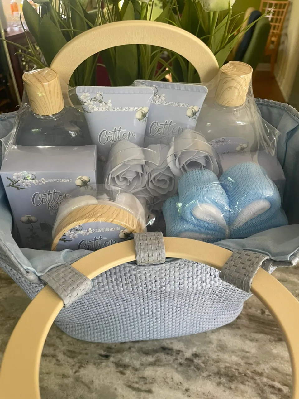 Lowest Sale! Gift Basket Cotton & Co image indicator(2)