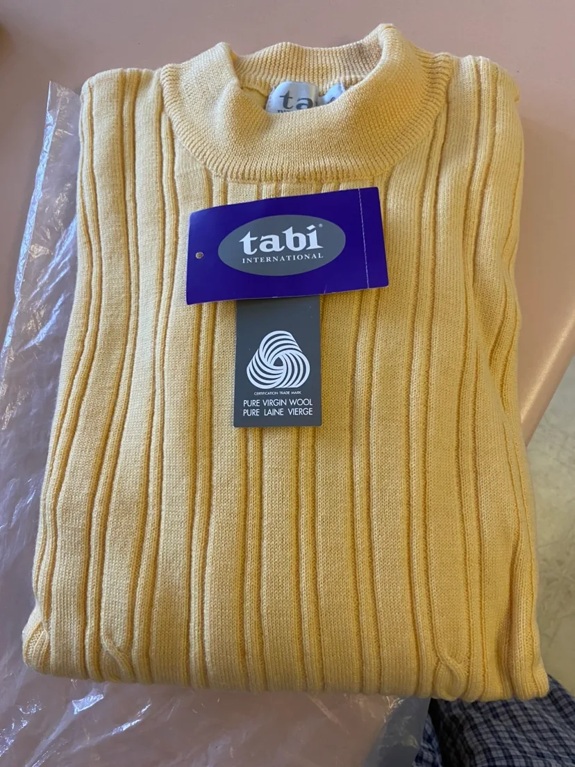 Tabi International Yellow Sweater thumbnail