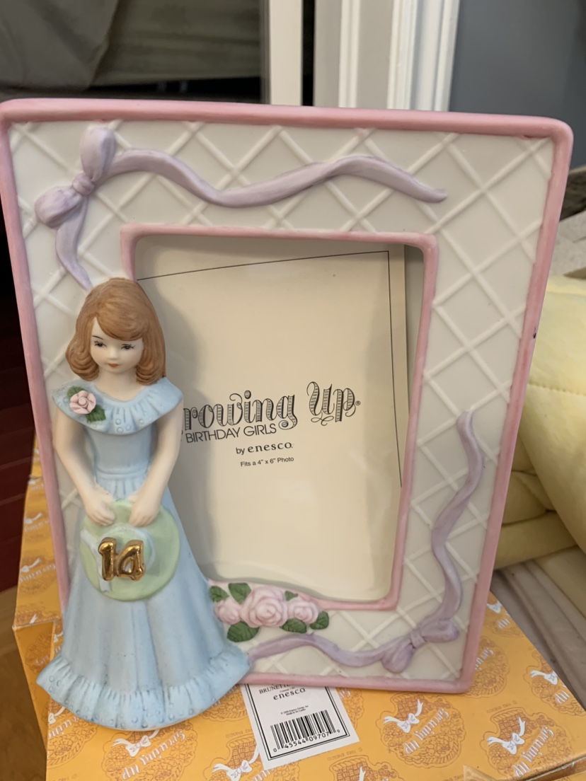 Growing Up Birthday Girls 13,14 and 15 Birthday Picture Frame - photo 2