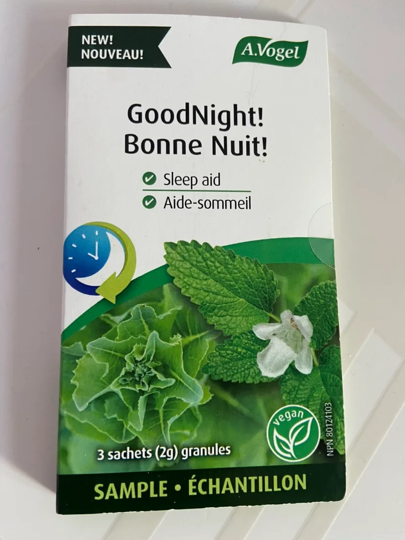 A. Vogel Goodnight! Bonne Nuit! Sleep Aid Supplements thumbnail