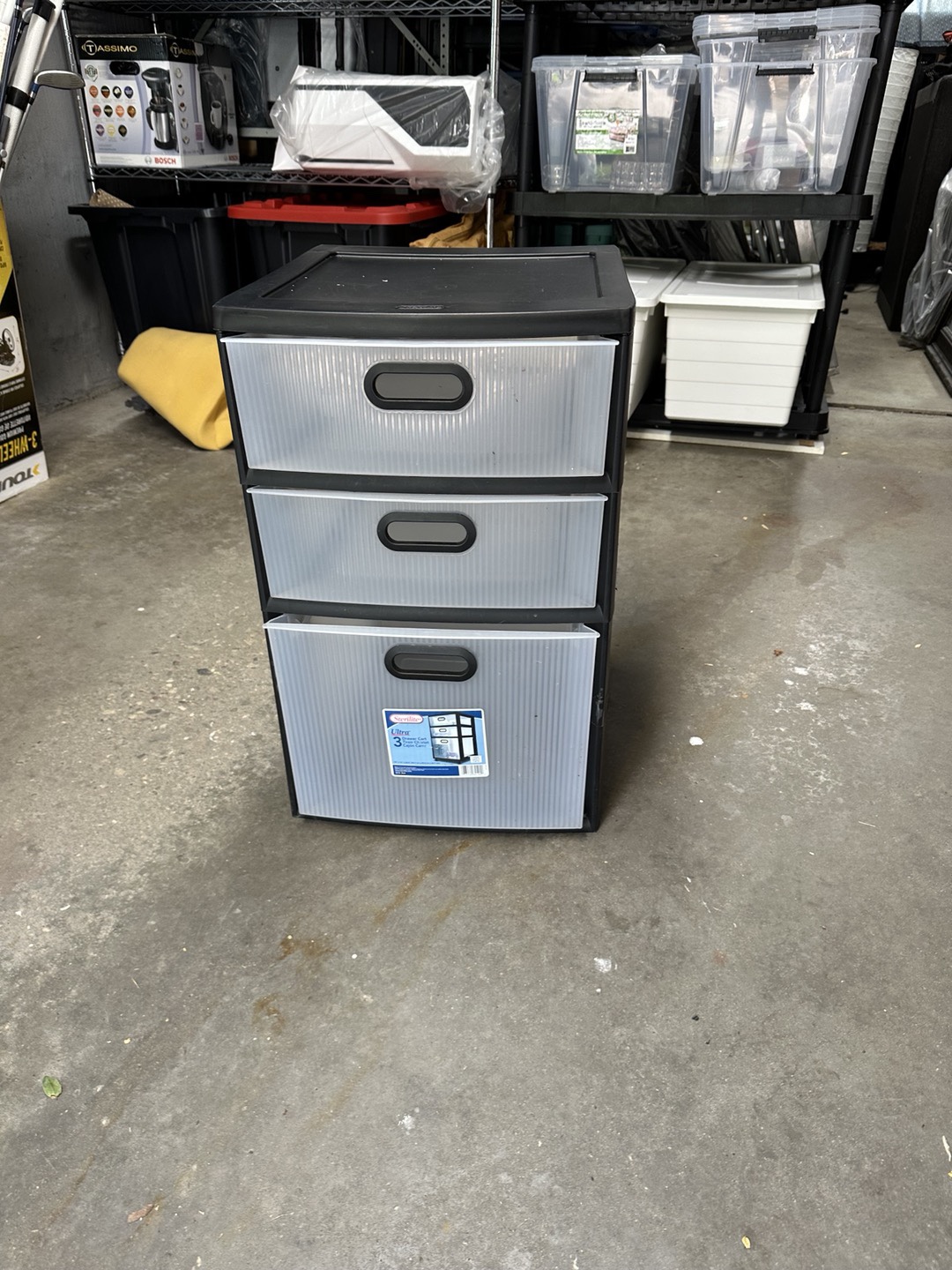 3 Drawer Storage Unit