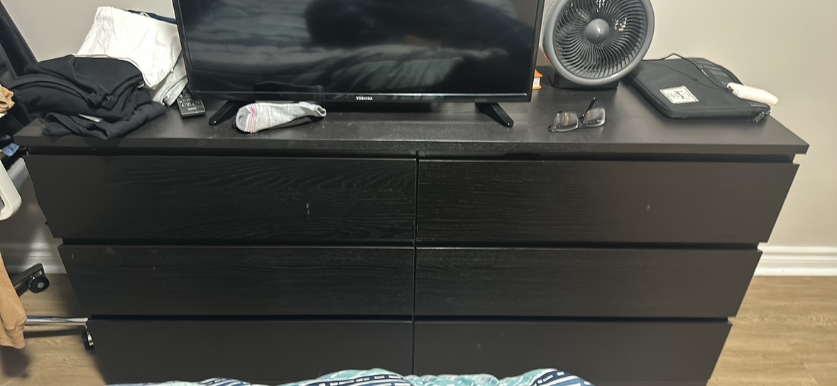 IKEA MALM 6-Drawer Dresser