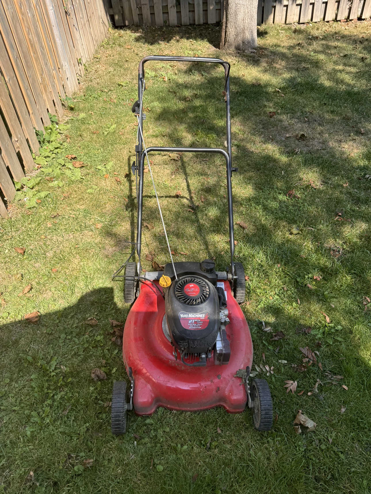 Yard Machines Lawn Mower - photo 2