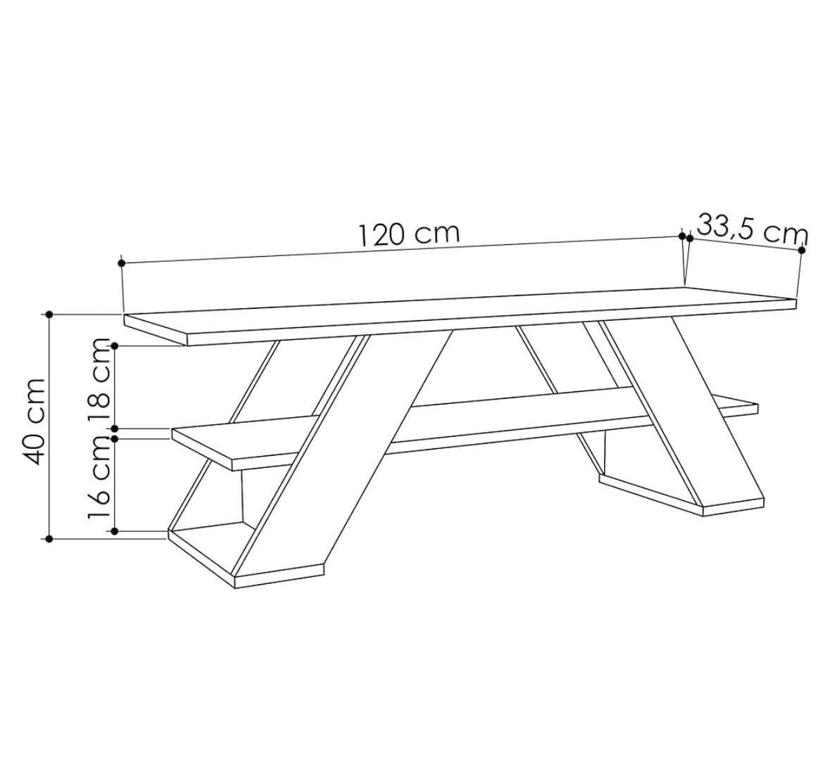 Wooden TV Stand for sale - photo 4