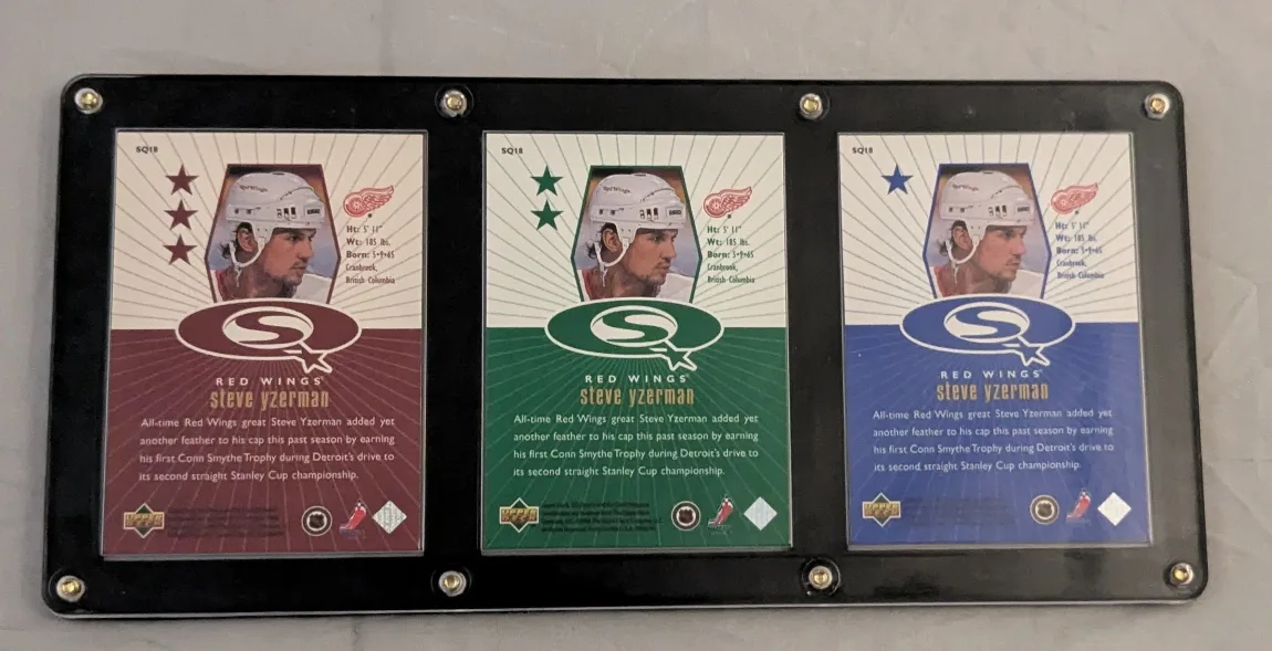 Steve Yzerman 1998-99 SP Game Jersey Cards image indicator(2)