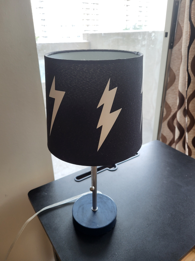Lightning Bolt Table Lamp