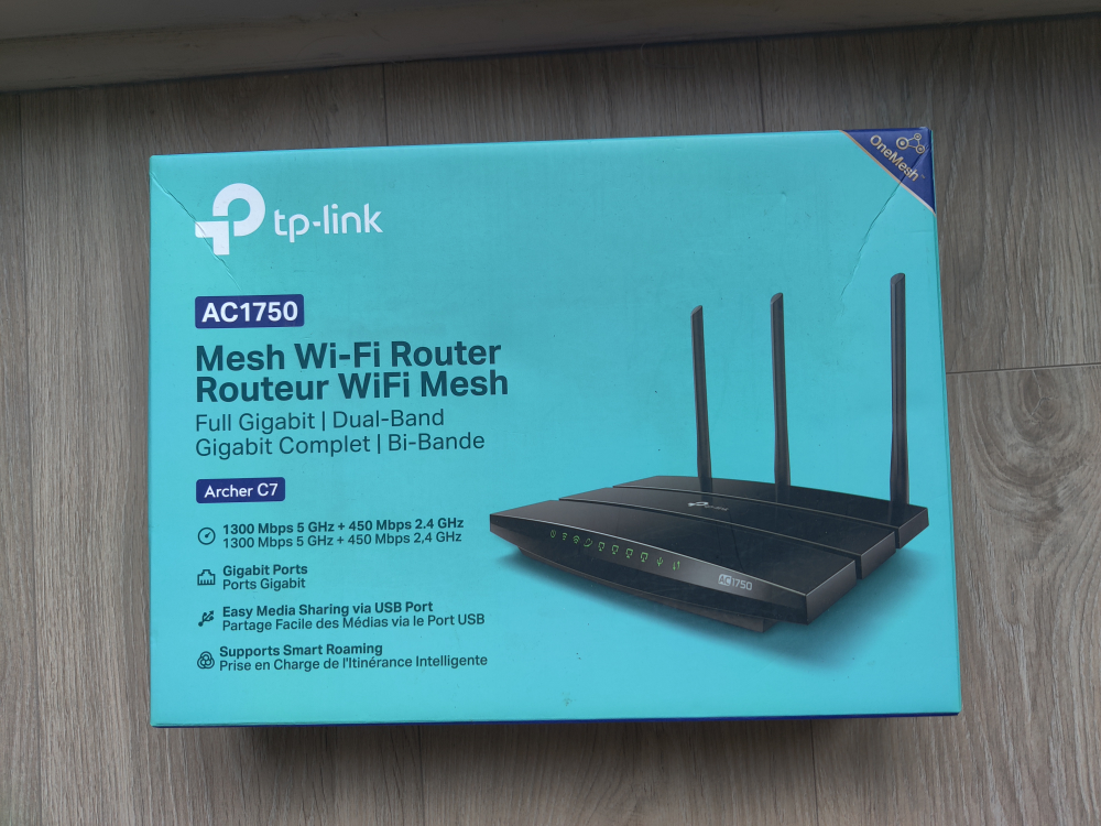 TP-Link Archer C7 AC1750 Mesh Wi-Fi Router 🧡