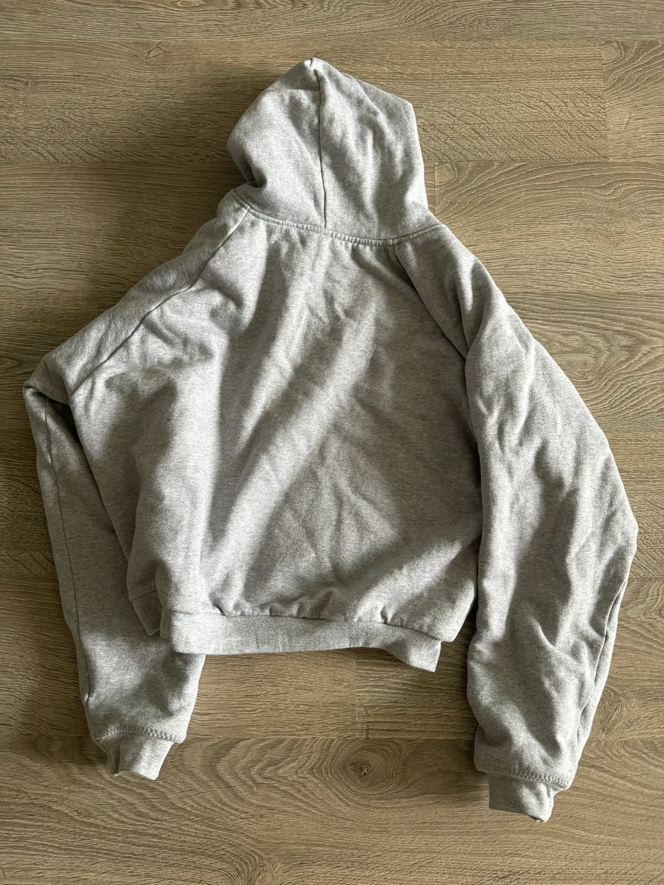 Jooniverse Lab Ghost Grey Cropped Hoodie - Men’s Medium image indicator(5)