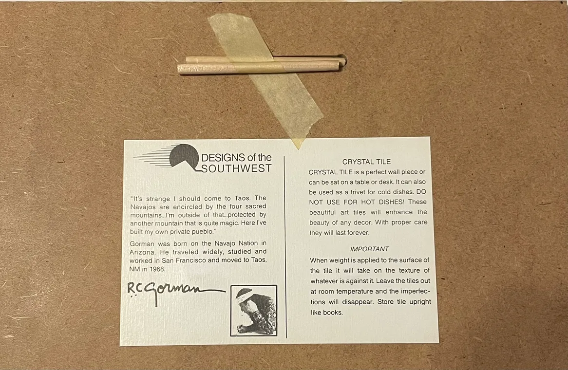 RC Gorman Designs of the Southwest Tile image indicator(2)